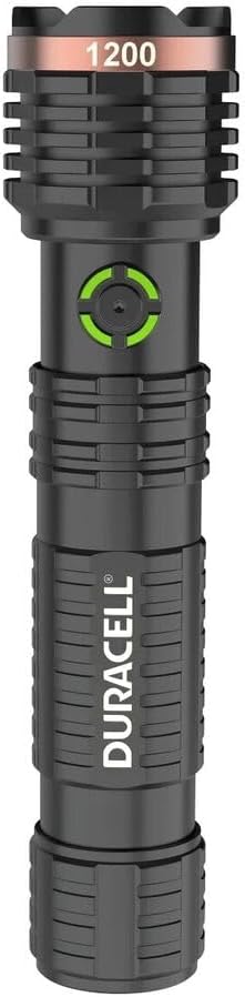 Duracell ULTRA HYBRID 1200 Lumens LED Flashlight for camping hiking overlanding