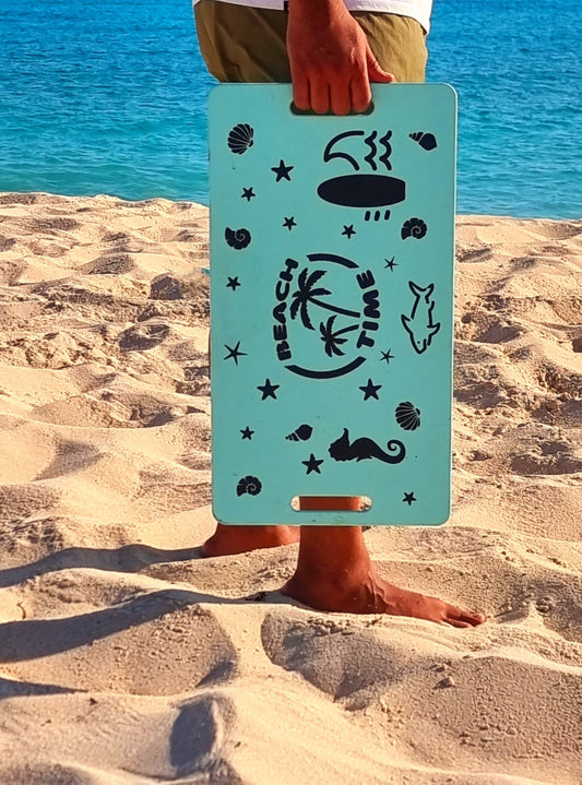 beach table portable with handles Wild Wolf Adventures outdoor gear