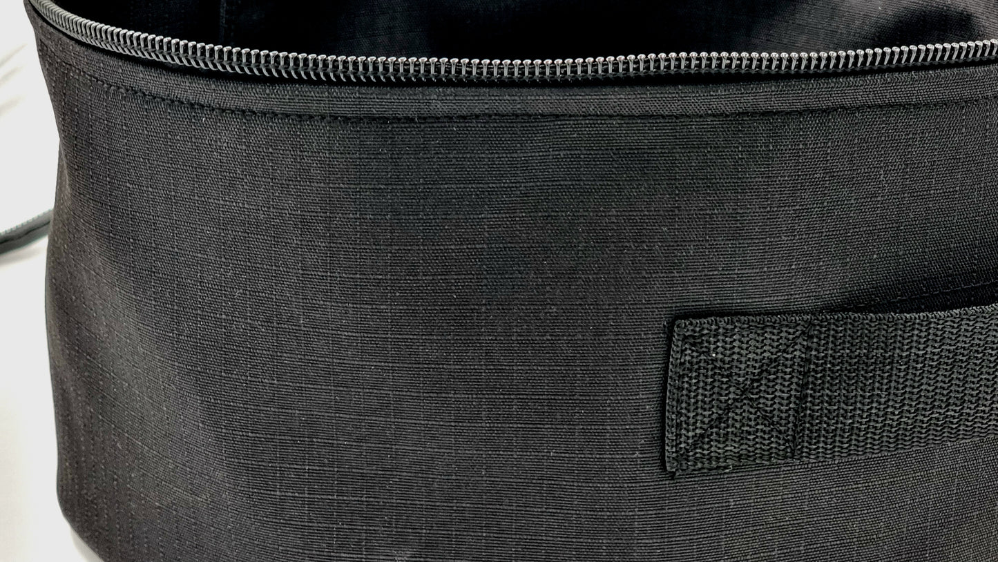 ripstop waterproof durable camping offroading organizer round bag wild wolf adventures cairo egypt