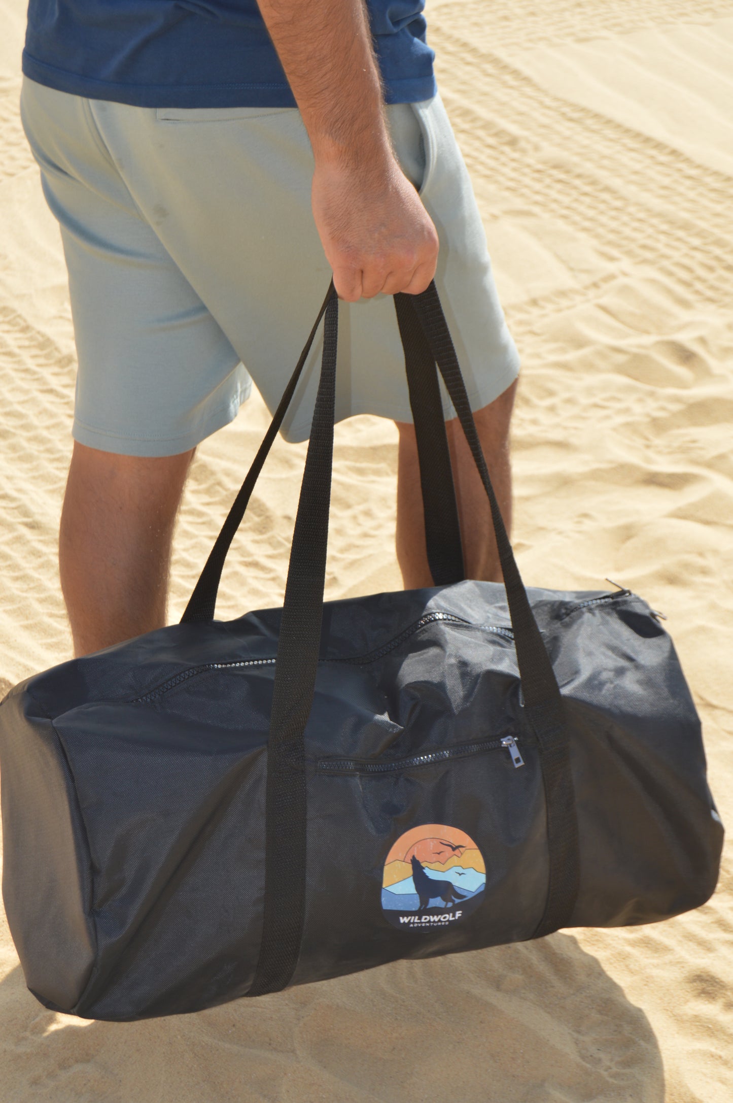 camping gear Cairo duffel bag Egypt Wild Wolf Adventures travel bag easy packing