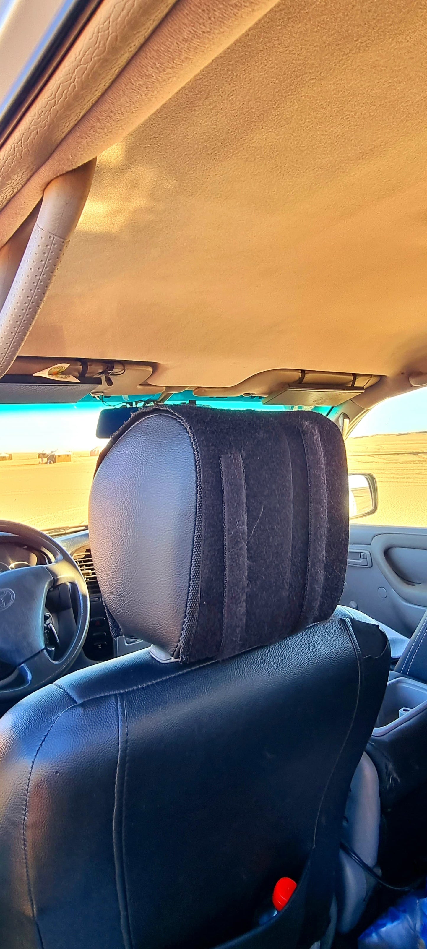 car head rest bag camping gear Cairo Wild Wolf Adventures car organizer