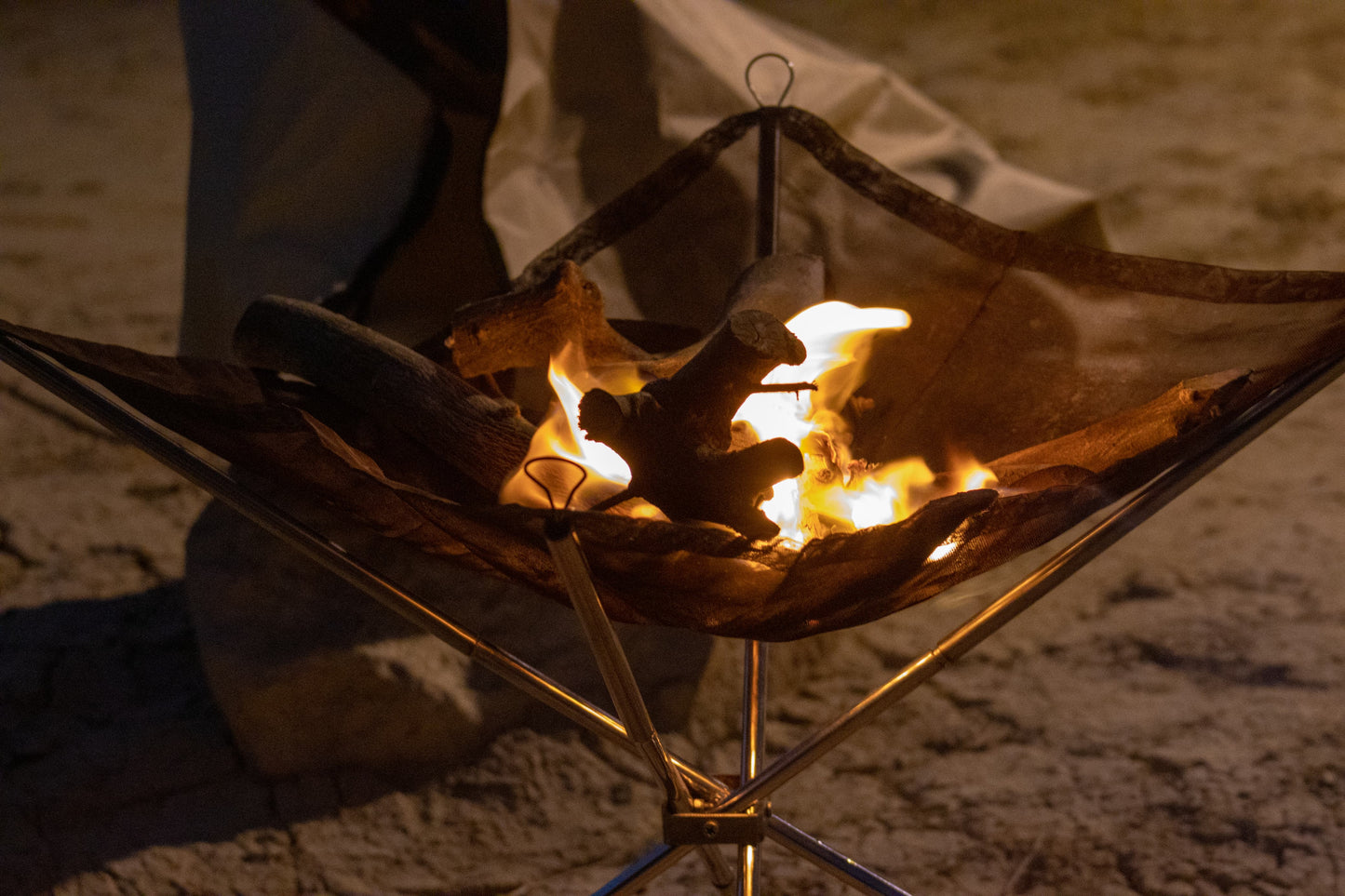 fire pit stainless steel wild wolf adventures L'egypte camping gear