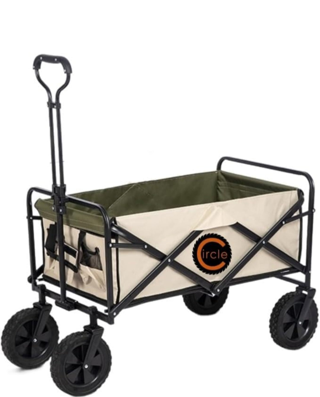 outdoor gear trolley Small Folding Wagon Trolley For Beach, Camping & Gardening – Wild Wolf Adventures