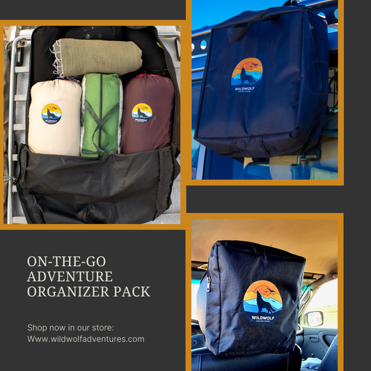 On-the-Go Adventure Organizer Camping Pack Wild Wolf Adventures