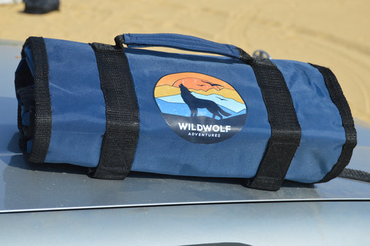 tools roll camping gear off-road adventure Egypt Camp Hauler Bundle Wild Wolf Adventures tool organiser mechanic detachable pockets