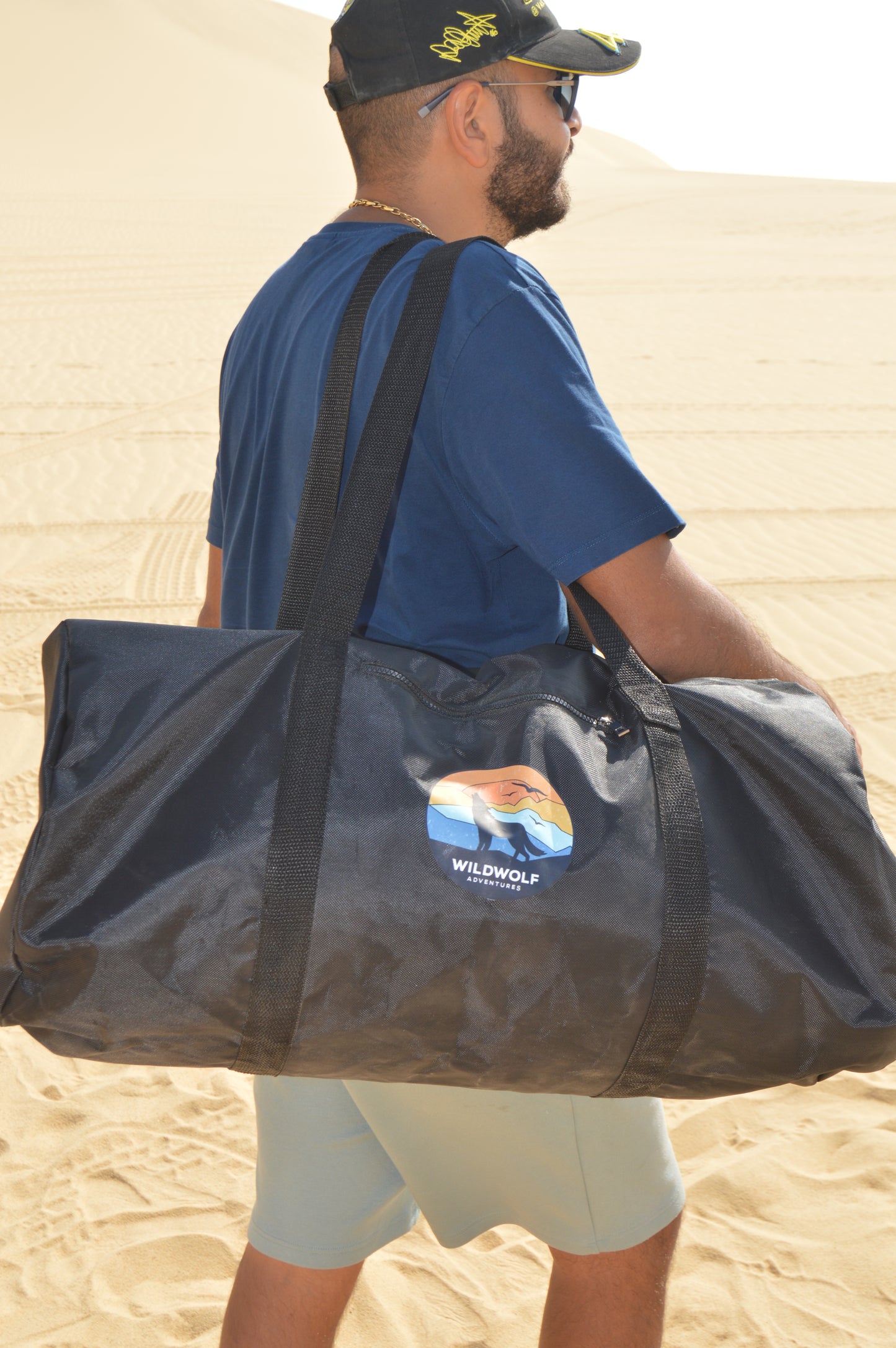 trek duffle-bag camping gear Egypt Wild Wolf Adventures Cairo duffel bag gym bag