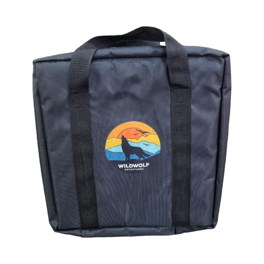 waterproof travel bag organizer with detachable pockets for camping