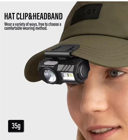 the newest headlamp with smart clip for camping hiking overlanding safari fishing and maintenance wild wolf adventures cairo egypt gouna fayoum white desert siwa 