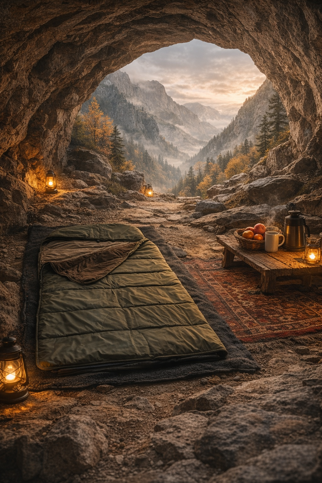 Camping hiking trekking sleeping bag Cairo Wild Wolf Adventures Egypt durable waterproof fleece cozy warm 