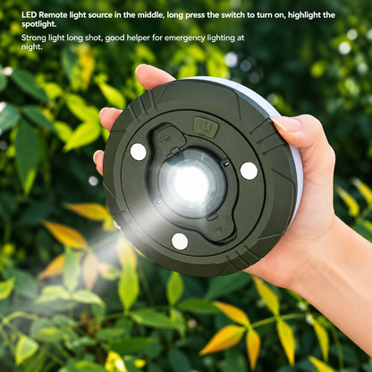 one of the features of the camping led light string is the flash light feature wild wolf adventures white desert