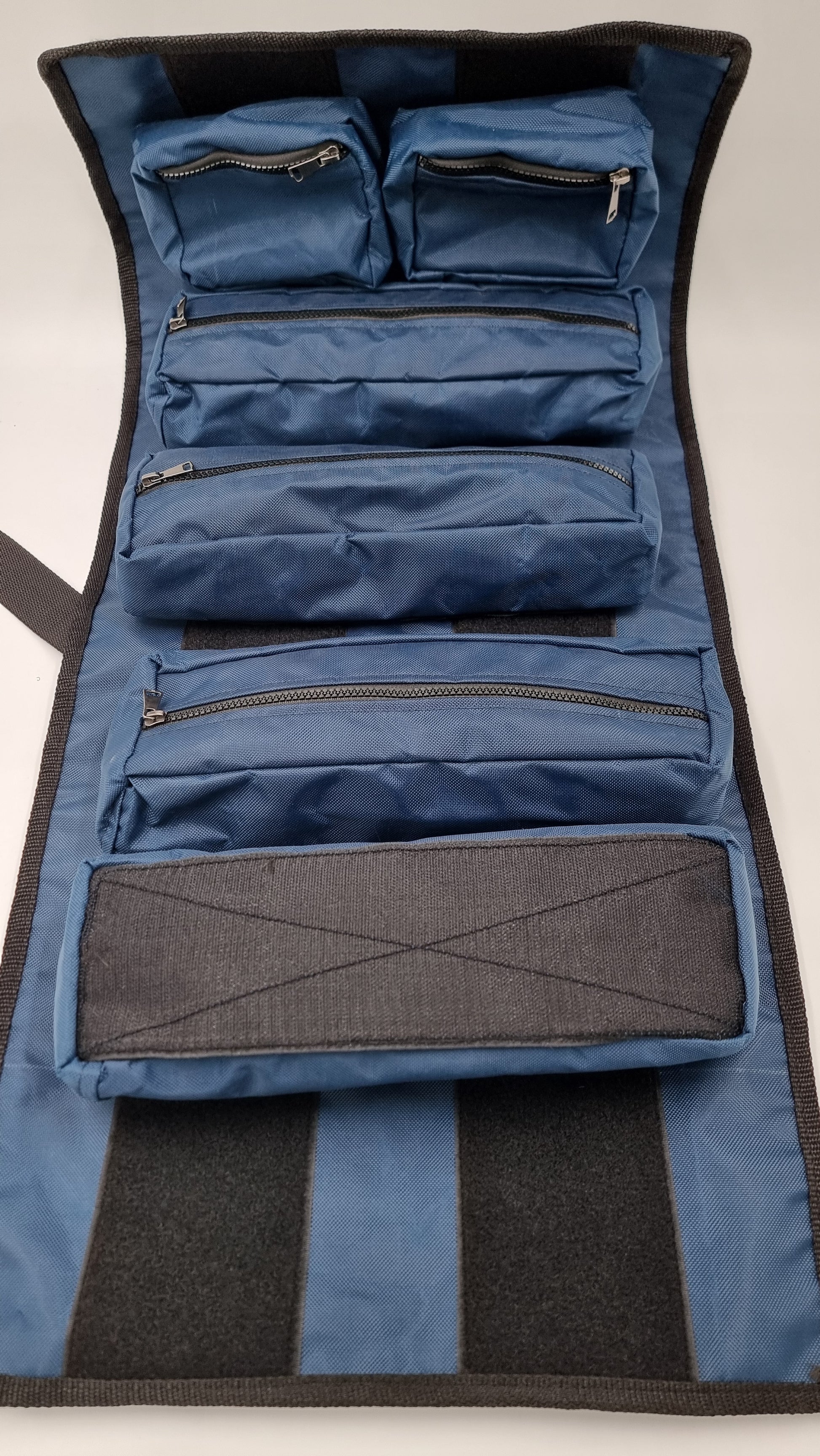 car tools roll bag camping online shop cairo Wild Wolf Adventures hand tool bag roll-up tool organizer diy detachable pockets