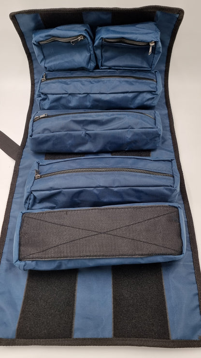 car tools roll bag camping online shop cairo Wild Wolf Adventures hand tool bag roll-up tool organizer diy detachable pockets