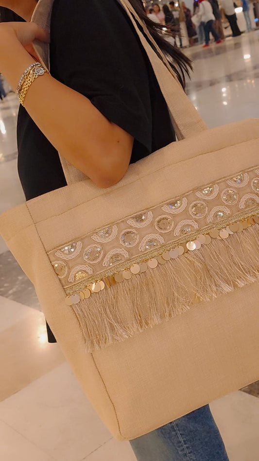 Sahara Whisper Tote Bag