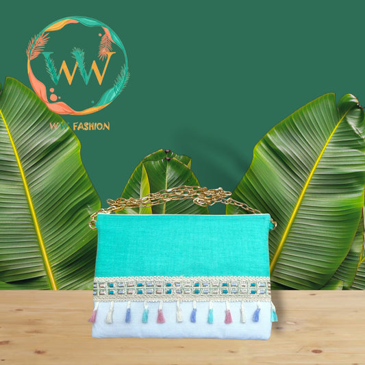 Coastal Charm Large Clutch