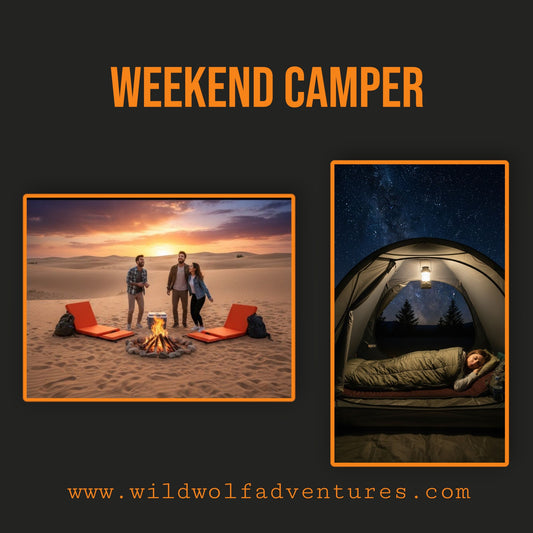weekend camper bundle sleeping bag offer smart shopping huge savings camping gear egypt cairo giza fayoum white desert siwa